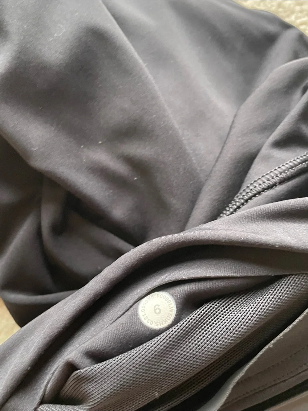Lululemon Base Pace Black High-Rise Leggings 25